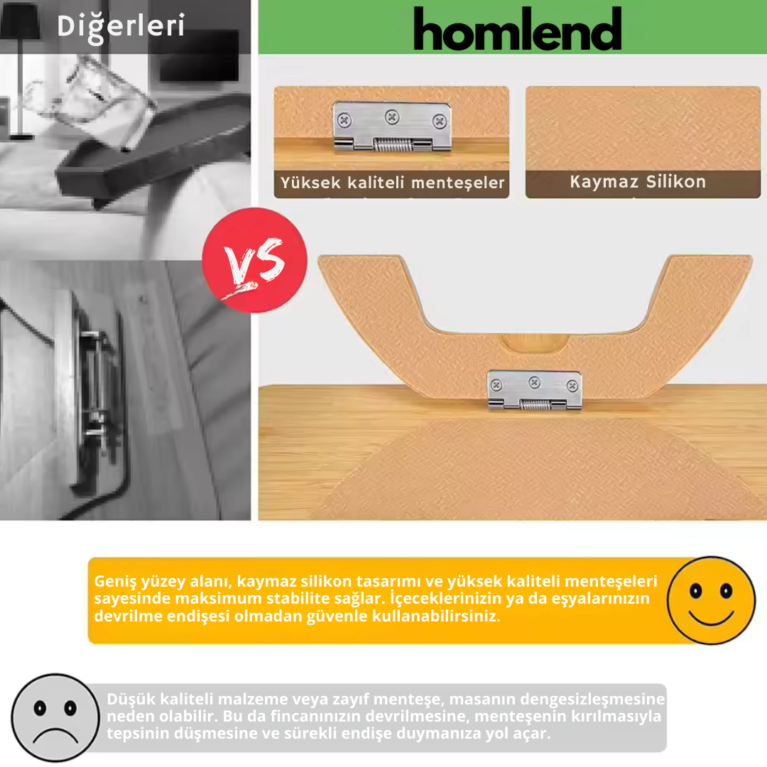 Bambu Kol Dayama Tepsisi